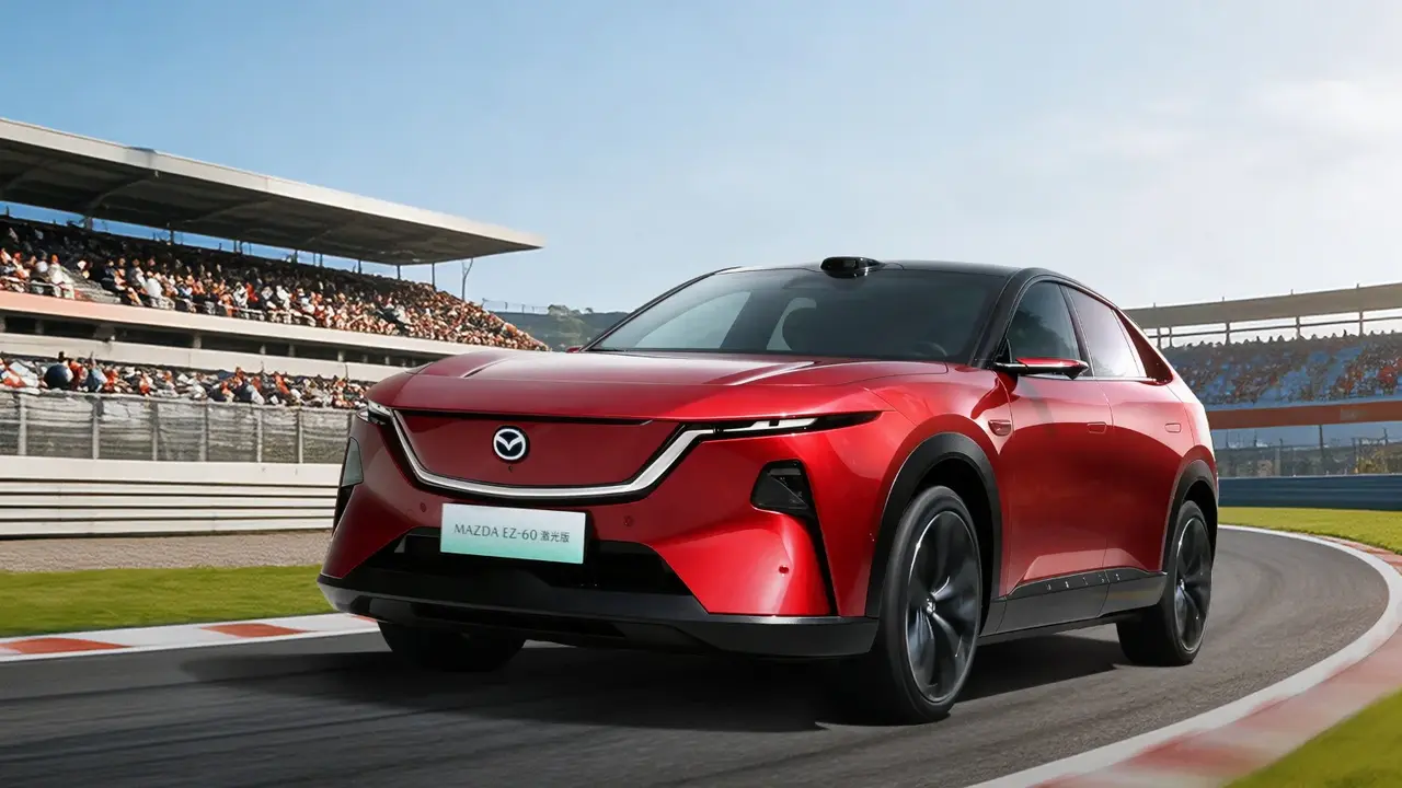 Tampilan Dinamis Mazda CX-6e Berteknologi LiDAR