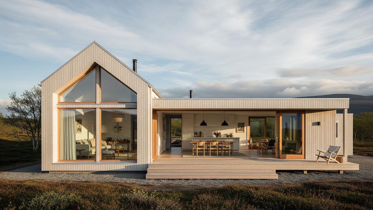 8 Desain Rumah Minimalis Skandinavia dengan Pencahayaan Alami, Terang dan Nyaman