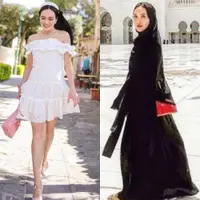 Lihat di sini gaya liburan Shandy Aulia yang kontras.