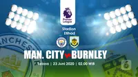 MANCHESTER CITY VS BURNLEY (Liputan6.com/Abdillah)