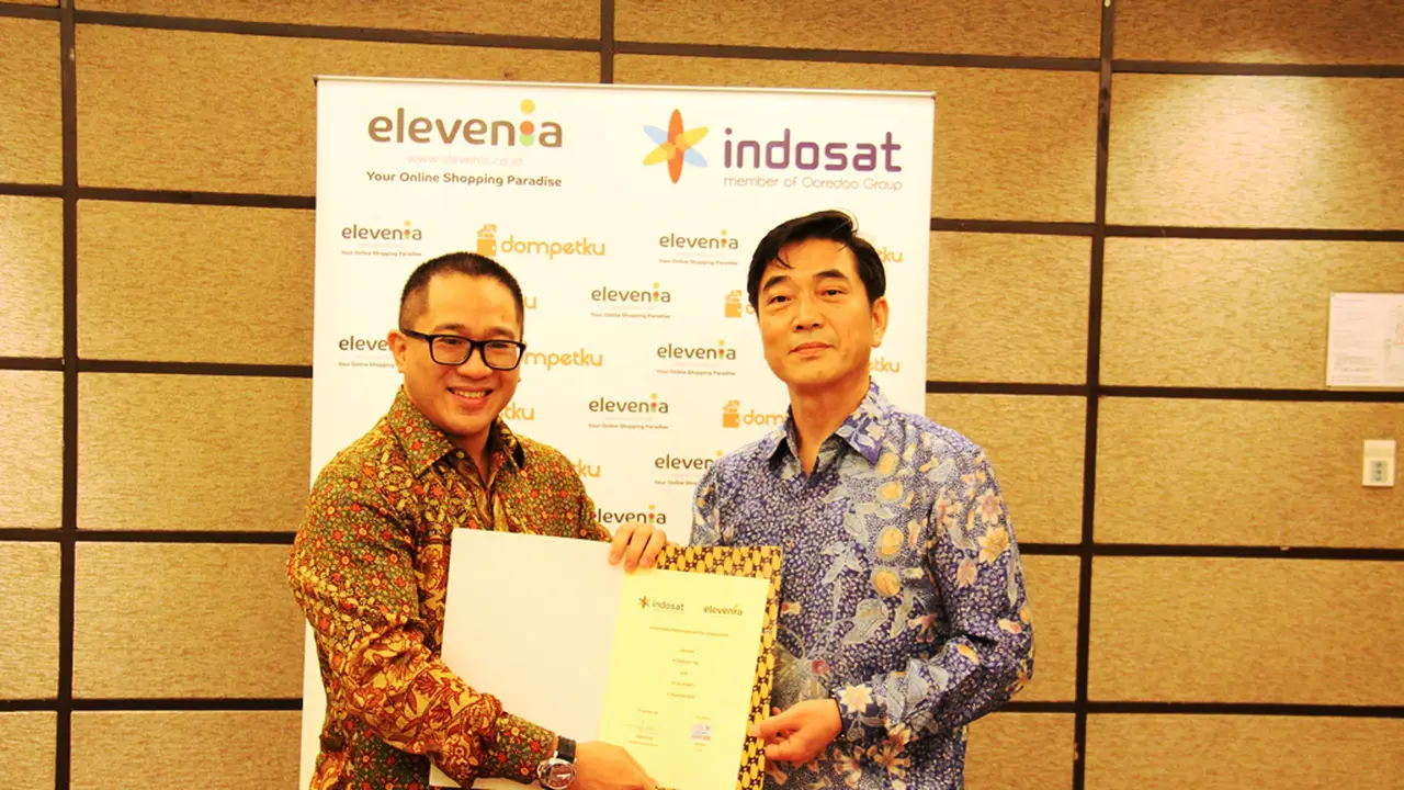 Genjot Penggunaan Uang Digital, Indosat Dompetku Gandeng Elevenia