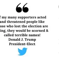 Akun Instagram Donald Trump yang dibanjiri komentar om telolet om. (via: Instagram/@realdonaldtrump)