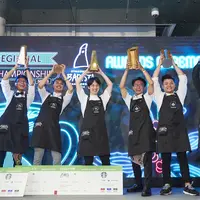 Barista Top Starbucks Indonesia bawa kemenangan manis di Kejuaraan Barista Regional Asia Pasifik 2024 di Hong Kong.