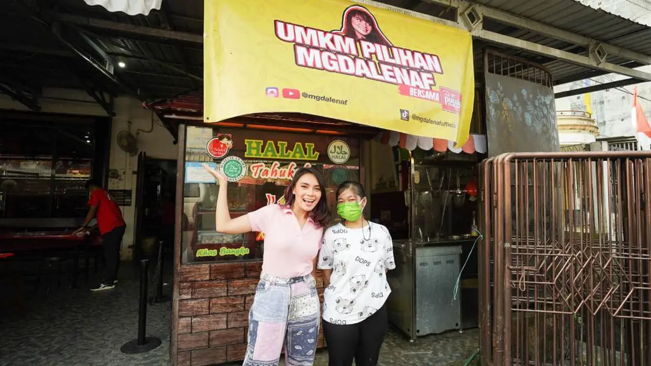 Youtuber Mgdalenaf Ikut Bangkitkan UMKM Kuliner dari Keterpurukan Saat Pandemi