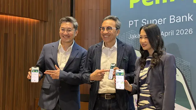 Konferensi Pers RUPST Super Bank, di The Energy Building, Jakarta, Senin (27/4/2026). (Liputan6.com/Tira)
