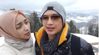 7 Momen Seru Citra Kirana dan Rezky Aditya di Obereggen, Main Ski Bareng (sumber: YouTube Ciky Citra Rezky)