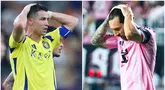 Cristiano Ronaldo dan Lionel Messi sama-sama bernasib apes. Kedua megabintang itu sama-sama tersingkir di Liga Champions klub masing-masing.