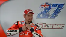 Casey Stoner menjadi pembalap penguji Ducati di Sirkuit Sepang (MOHD RASFAN / AFP)