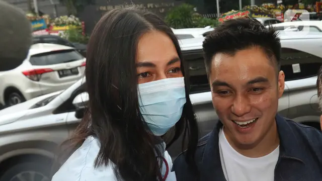 Baim Wong dan Paula Verhoeven Jalani Pemeriksaan di Polres Jakarta Selatan