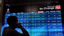 Karyawan mengamati pergerakan di dekat monitor Indeks Harga Saham Gabungan (IHSG) di Jakarta, Selasa (9/9/14). (Liputan6.com/Miftahul Hayat)