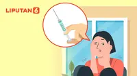 Banner Infografis 3 Tips Atasi Takut Jarum Suntik Saat Vaksinasi Covid-19. (Liputan6.com/Niman)