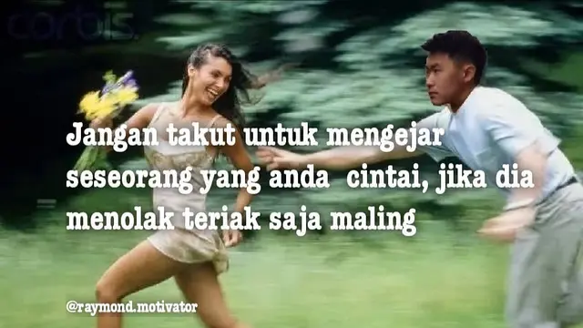 7 Kata-Kata Motivasi Nyeleneh Tentang Cinta Ini Bikin Enggak Percaya Diri