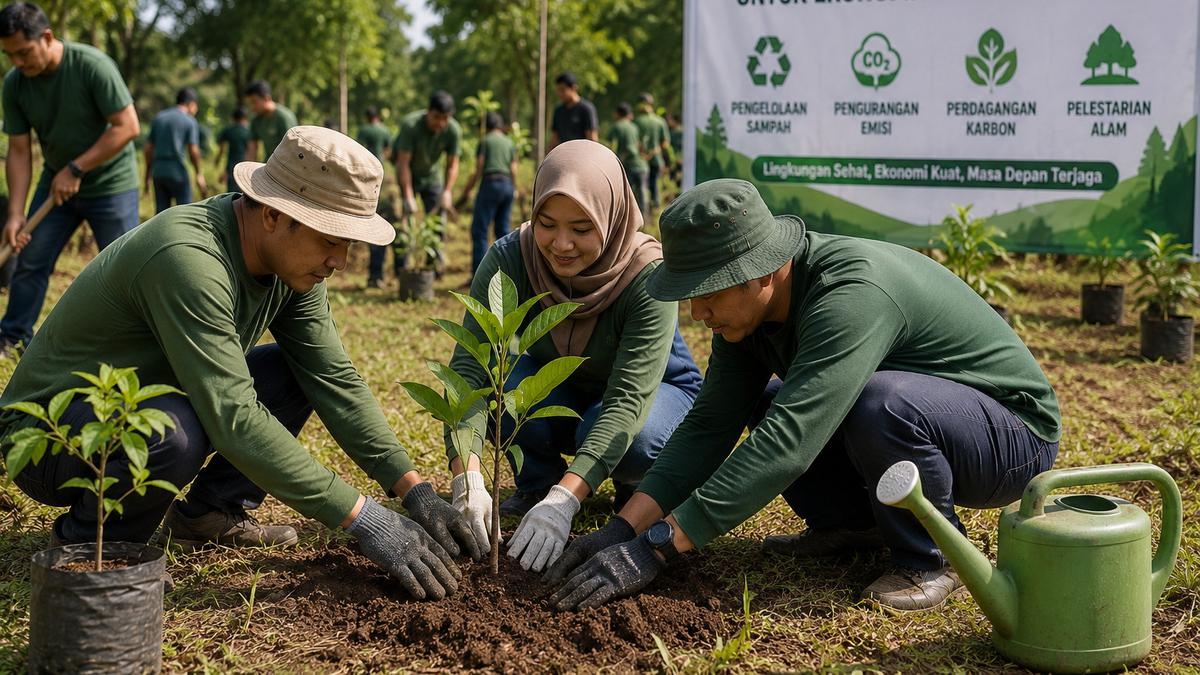 Penghijauan IKN Pulihkan Ekosistem dan Habitat Satwa Kalimantan