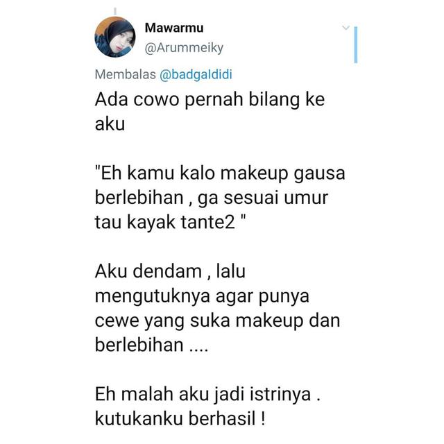 6 Cuitan Netizen Dikomentari Soal Makeup Ini Balasannya Sadis