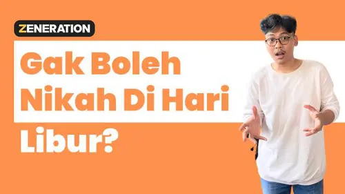  Dilarang Menikah di Hari Libur? Begini Klarifikasi Kemenag!