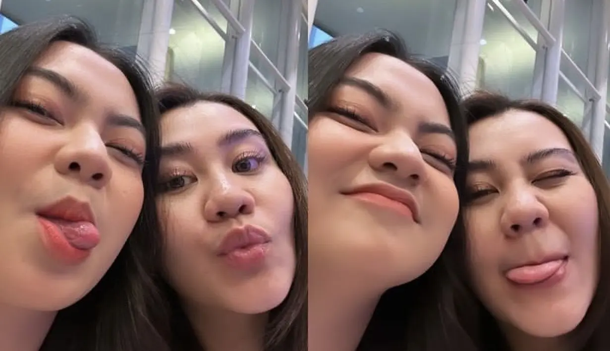 Wajahnya pun dipulas dengan makeup natural. Terlihat mengenakan lipstik nude dan bulu mata lentiknya. [@ratuaulia22_]