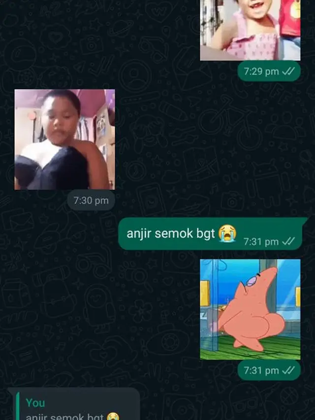 6 Chat Saling Balas Pesan dengan Stiker WhatsApp Ini Kocak, Enggak Nyambung