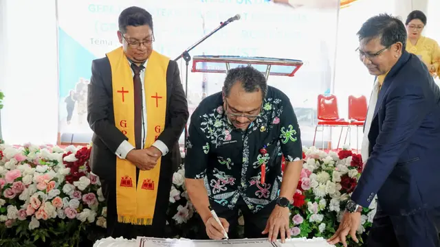 Pj Sekda Bontang Resmikan Gedung Baru GPSI El-Zebaoth, Simbol Perjalanan Iman Tiga Dekade