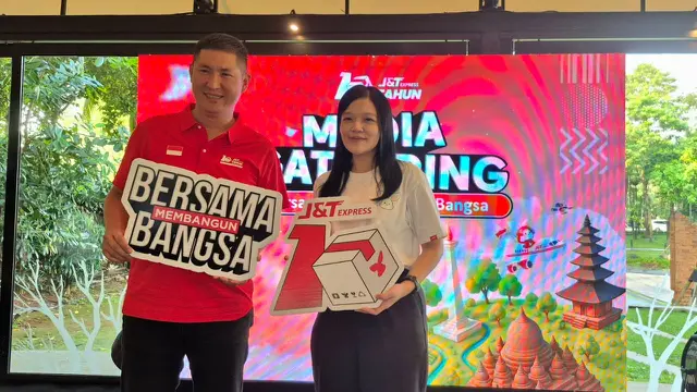 Rayakan Satu Dekade, J&T Express Gaungkan Semangat Bersama Membangun Bangsa