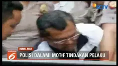 Seorang pria di Dumai Riau, yang diduga depresi mengamuk dan mengancam bakar kantor bank BNI.