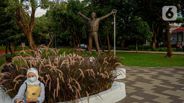 Patung Kosmonot Yuri Gagarin