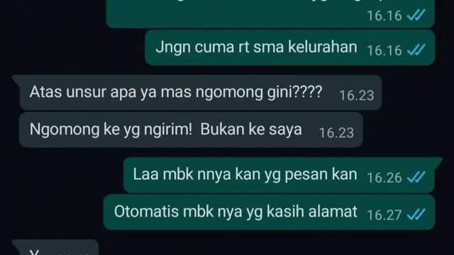 7 Chat Kurir Tanya Alamat Pelanggan Ini Malah Bikin Emosi