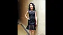 Rini Idol saat menghadiri I Fashion Festival 2014, Jakarta. Foto diambil pada Kamis (18/12/2014). (Liputan6.com/Panji Diksana)