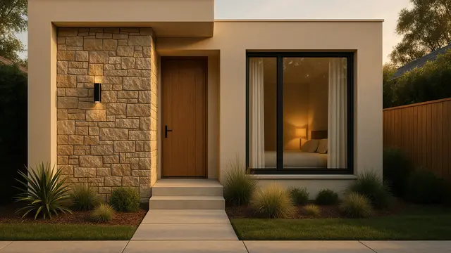 Model Rumah Sederhana Minimalis Berdesain Mewah yang Kecil Tapi Terasa Luas (created by AI)