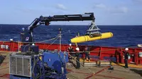 Cari MH370, Kapal Selam Mini Teliti Benda Diduga Tumpahan Minyak