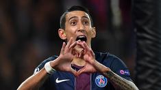 Paris Saint-Germain tekuk Basel tiga gol tanpa balas dalam laga lanjutan Grup A Liga Champions di Stadion Parc Des Princes, Paris, Kamis (20/10/2016) dini hari WIB. Angel Di Maria sumbang gol. (AFP/Franck Fife)