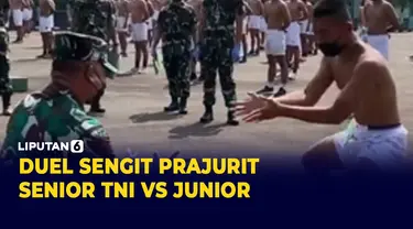 Duel Panas Senior vs Junior TNI