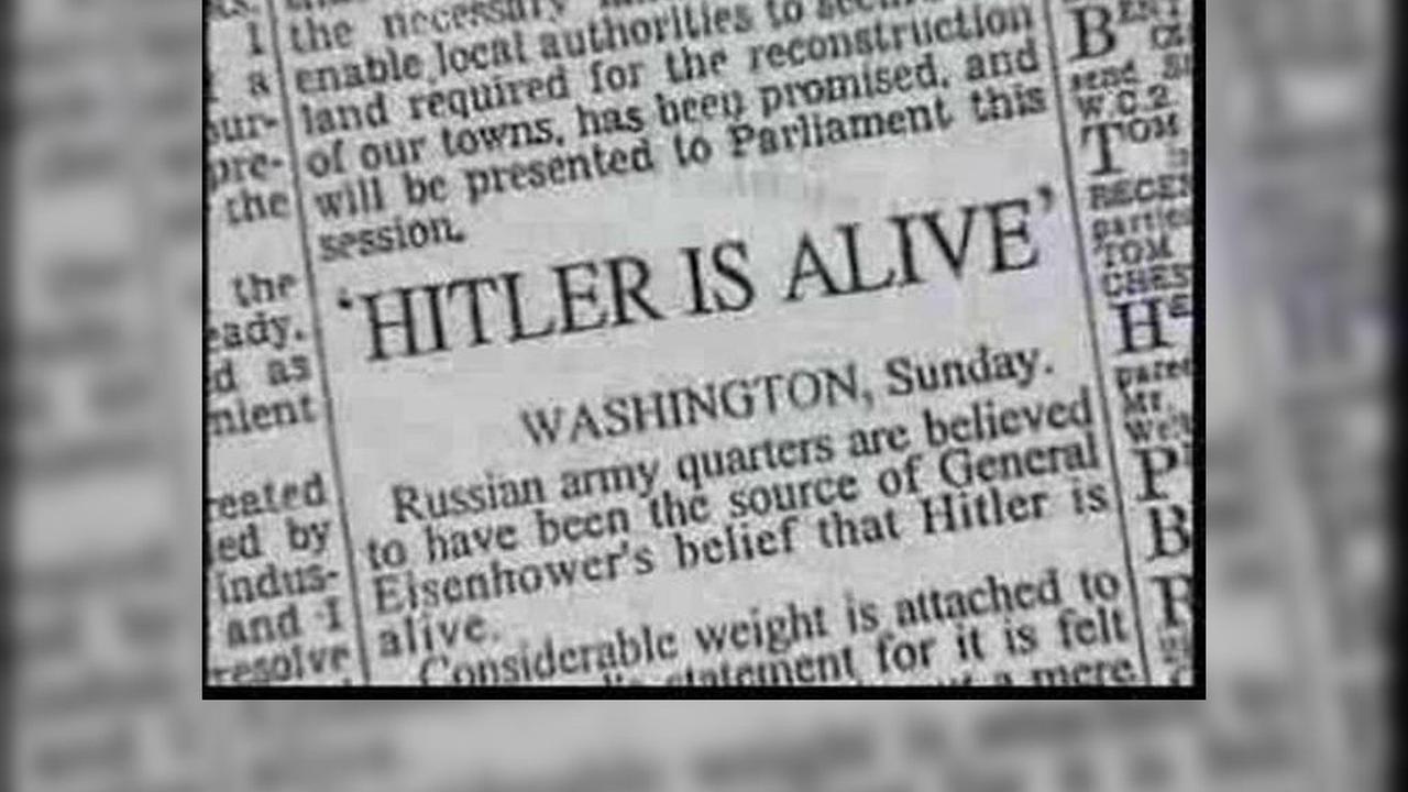 AS skeptis dengan kabar kematian Hitler