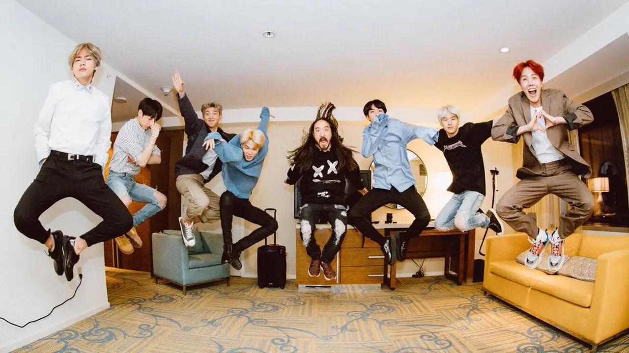 [Bintang] BTS dan Steve Aoki
