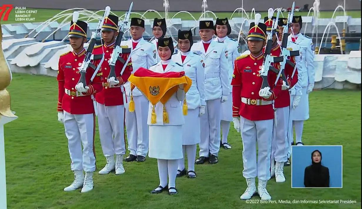 Ayumi Putri Sasaki (Youtube/Sekretariat Presiden)