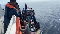 Kapal Nelayan Tenggelam di Perairan Luwuk, 20 Orang Berhasil Dievakuasi