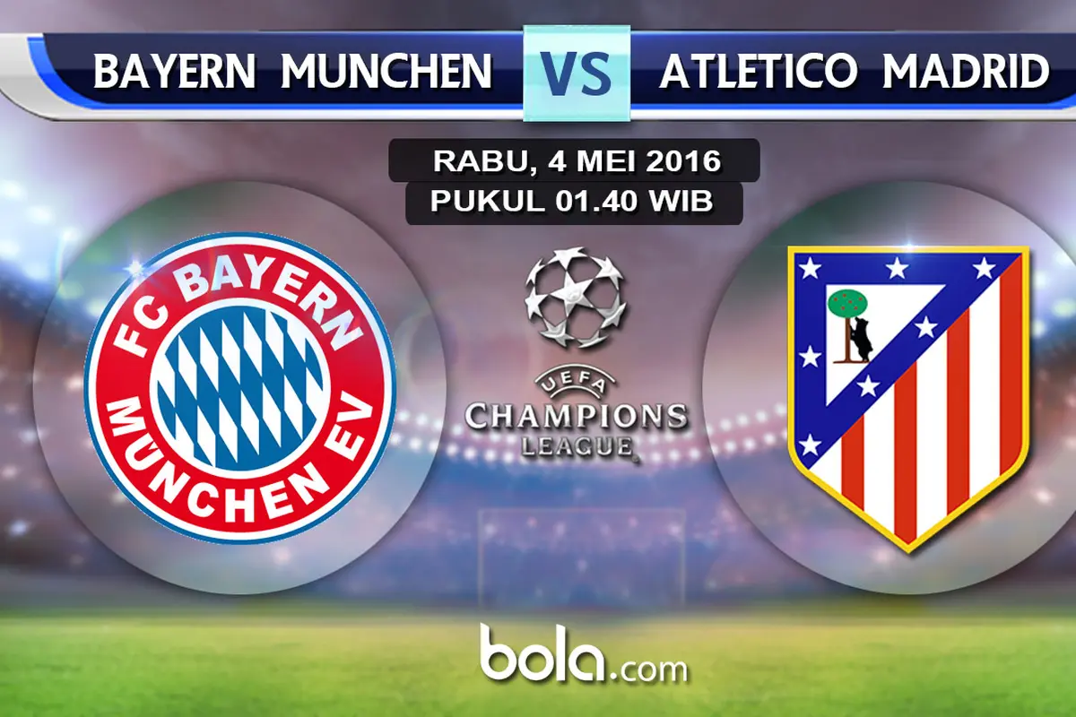 Bayern Munchen Vs Atletico Madrid (bola.com/Rudi Riana)