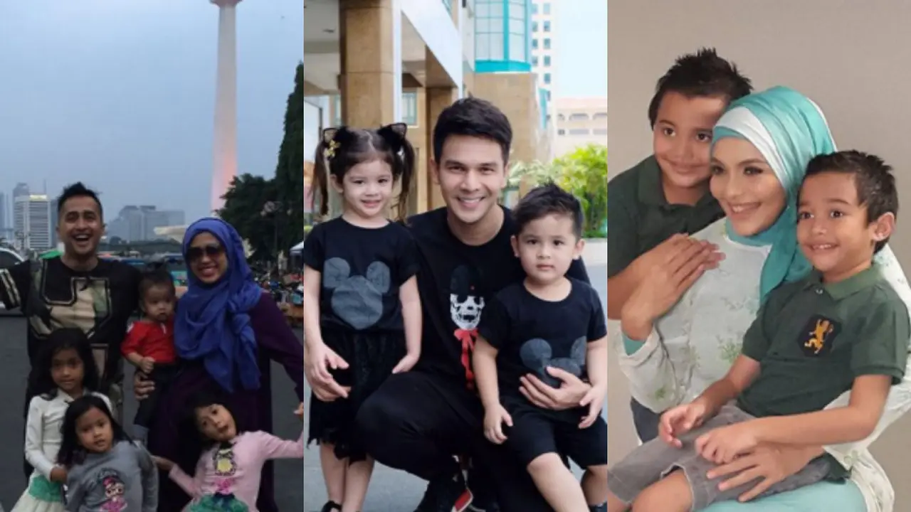 [Bintang] Keseruan 6 Artis Punya Anak Kembar