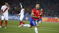 Cile vs Peru (AP Photo/Andre Penner)