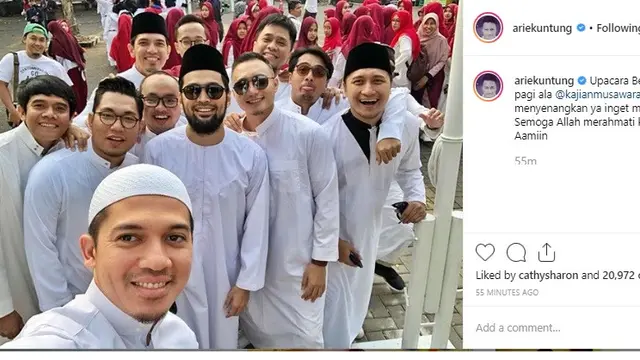 Arie Untung (Foto: Instagram/@ariekuntung)
