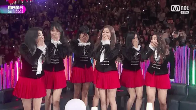 Pristin dalam MAMA 2017