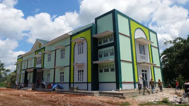 Rusun Pompes Assyaroniyyah, Lampung, yang dibangun oleh Kementerian PUPR.