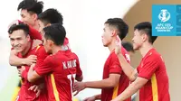 Vietnam melaju ke perempat final Piala Asia U-23 2022 setelah mengalahkan Malaysia 2-0 pada laga terakhir Grup C di&nbsp;Stadion Lokomotiv, Tashkent, Rabu (8/6/2022).&nbsp; (foto: Twitter&nbsp;afcasiancup)