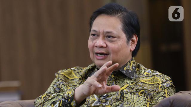 Wawancara Khusus Menko Airlangga Menjawab Polemik Uu Cipta Kerja Bisnis Liputan6 Com