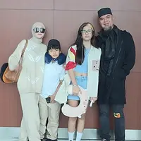 Ahmad Dhani dan Mulan Jameela mudik Lebaran ke Bandung. [Foto: Instagram/mulanjameela1]