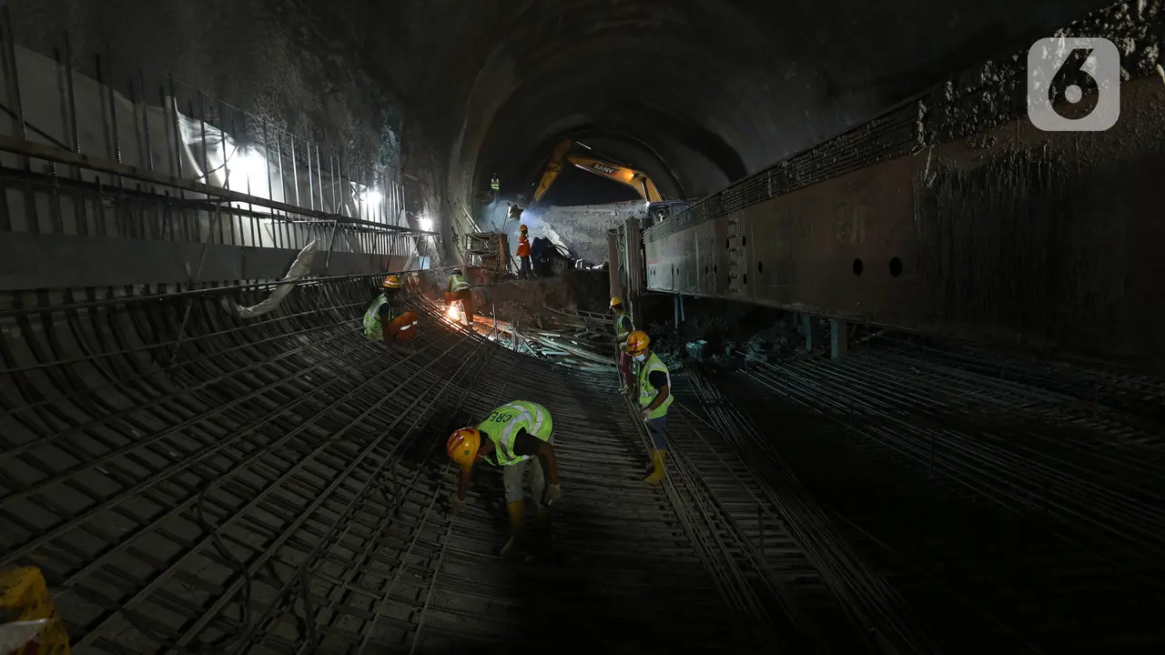 Perkembangan Pembangunan Terowongan Jalur Kereta Cepat Jakarta Bandung
