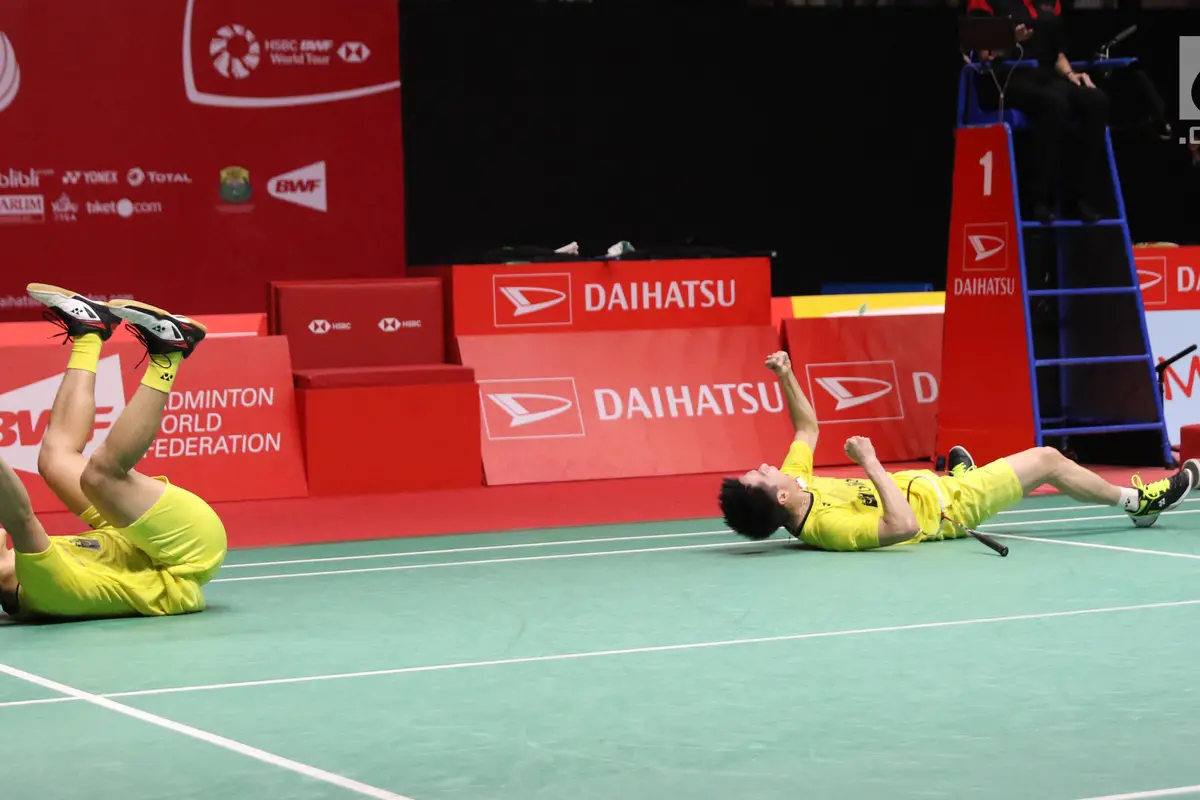 Kevin Sanjaya Sukamuljo dan Marcus Fernaldi Gideon