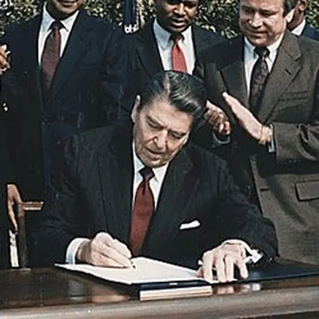 Presiden AS Ronald Reagan