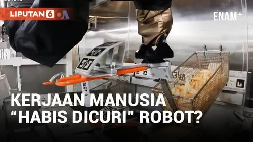 VIDEO: Restoran Robotik Serba Otomatis Dibuka di California
