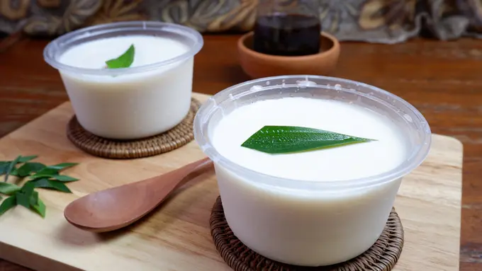 puding tahu susu