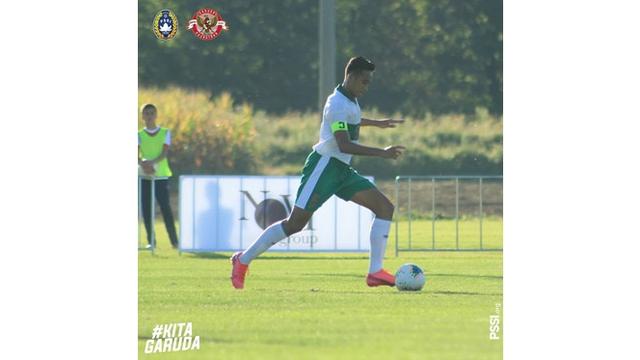 5 Aksi Rizky Ridho saat Uji Coba Timnas U-19 di Kroasia, Pemain Andalan